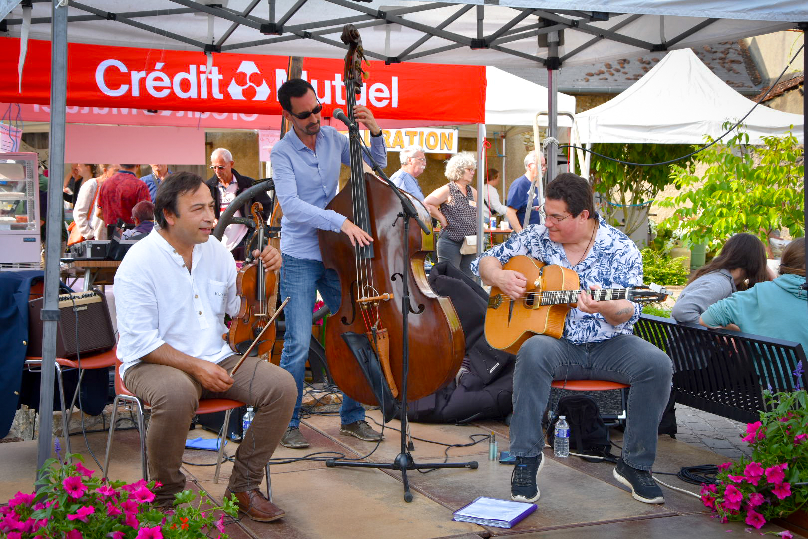 Trio Jazz Manouche violon/guitare/contrebasse (2025)